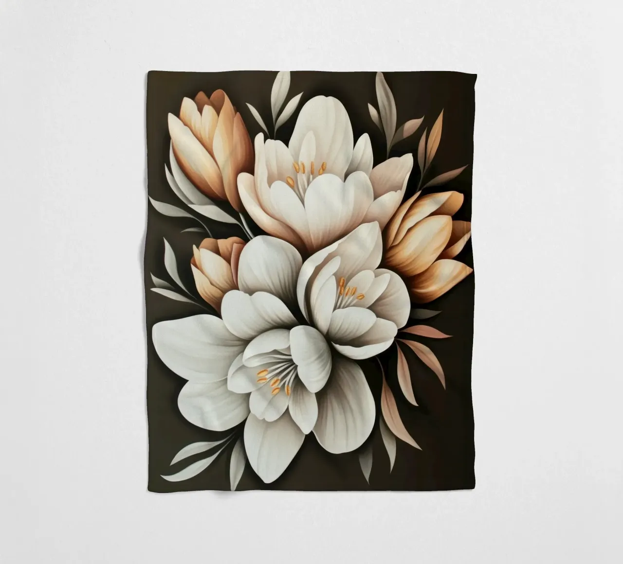 I fiori coperta in pile da Imagine