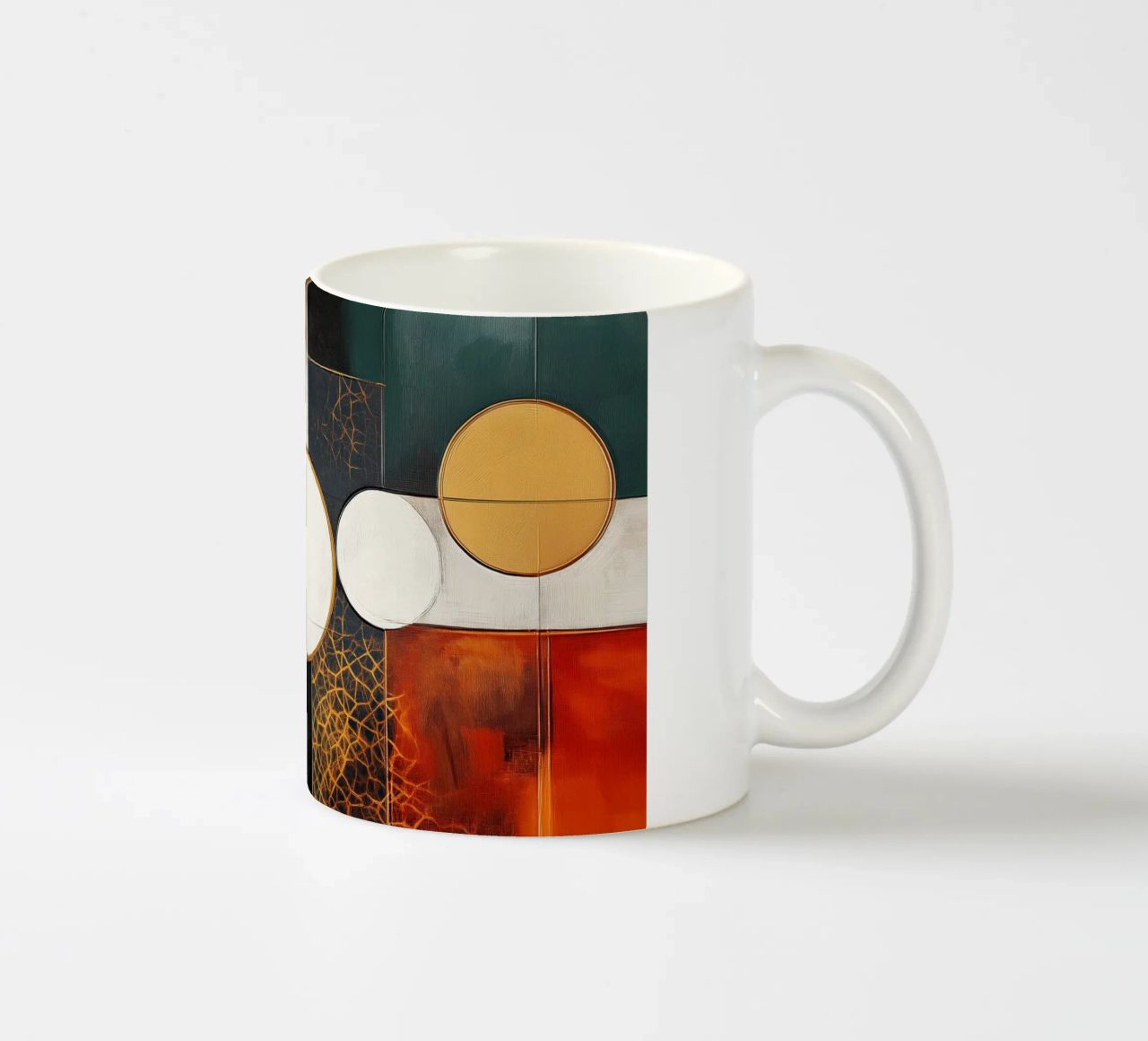 Cirkels astratto tazza in ceramica da Imagine