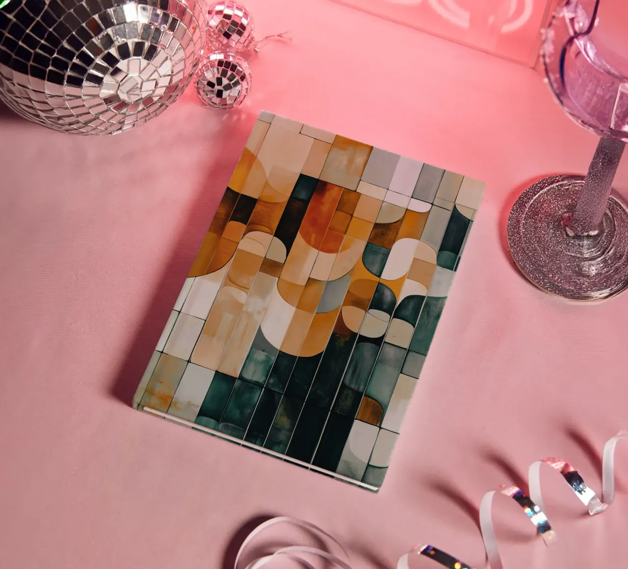 Formes abstraites carnet de notes de Imagine