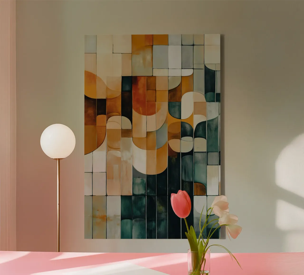Abstrakte Formen Leinwand von Imagine