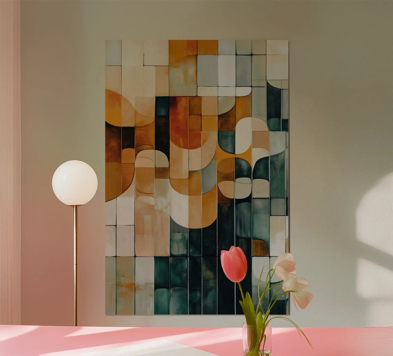 Abstract forms poster by Imagine