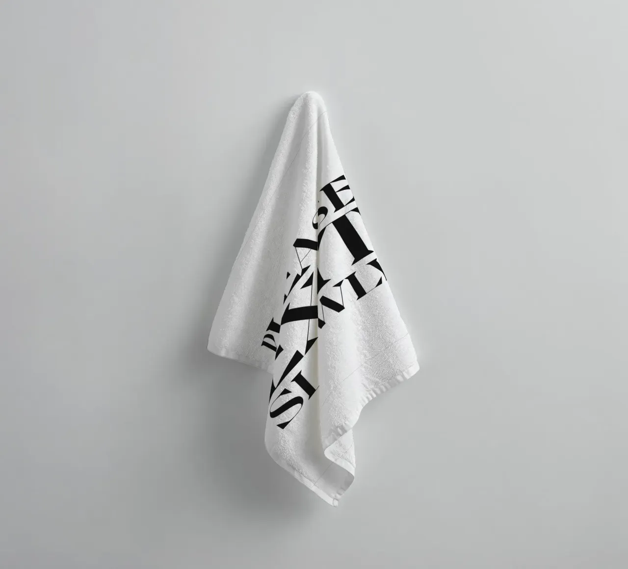 PLEASE EXIT SLOWLY towel by n.4