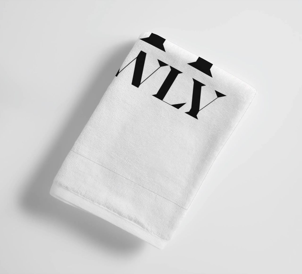 PLEASE EXIT SLOWLY towel by n.4