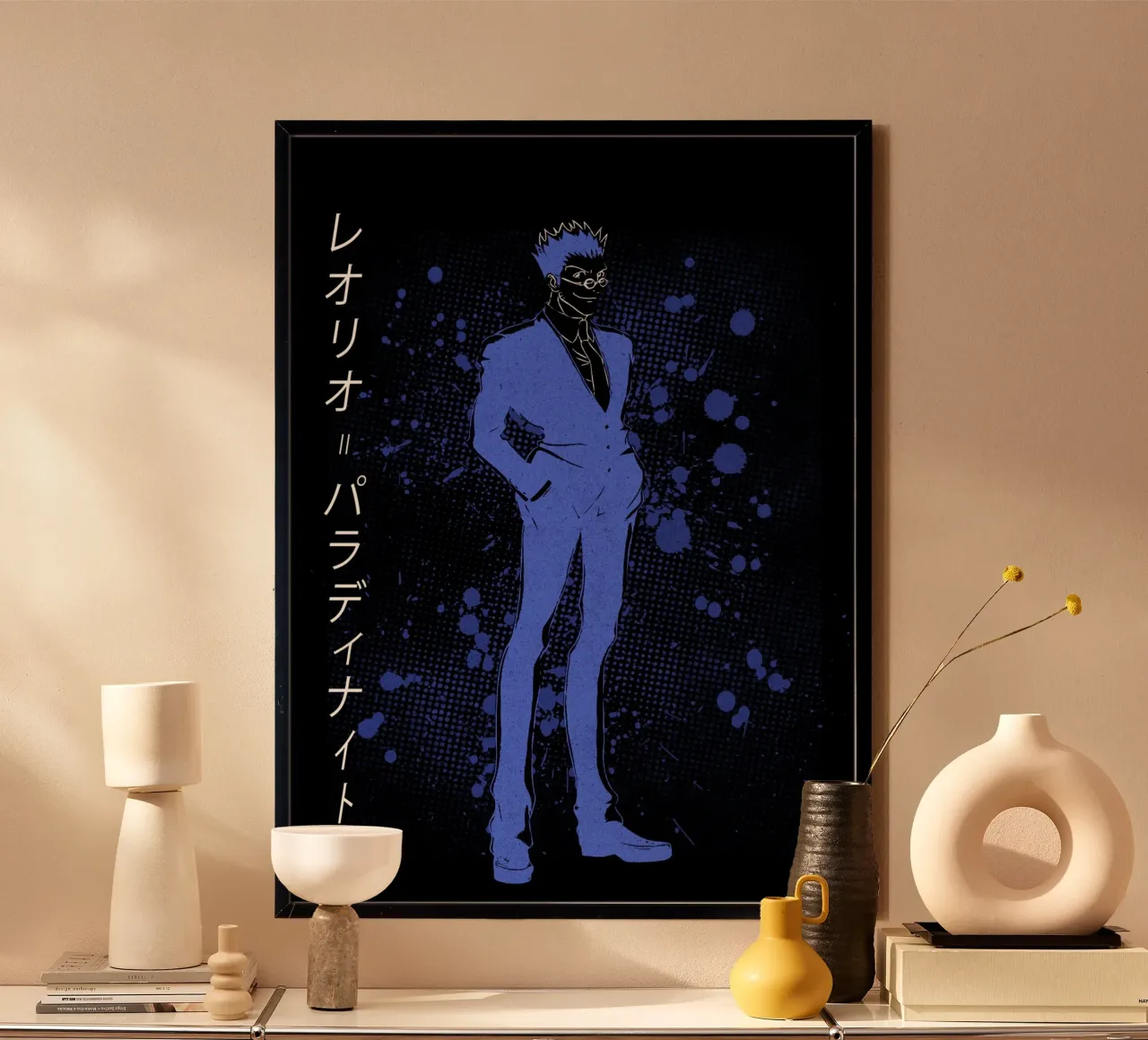 Leorio Paradinight poster da Neonartstudio