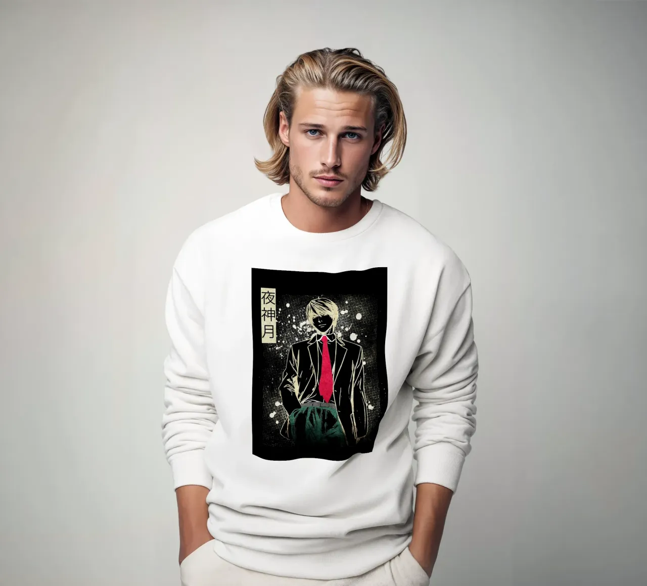 Light Yagami sudadera de Neonartstudio