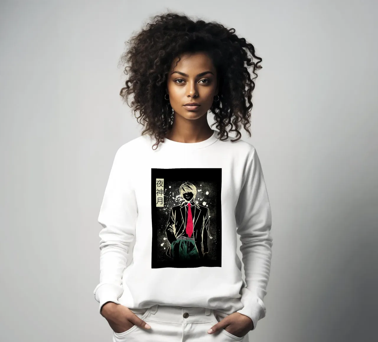 Light Yagami sudadera de Neonartstudio