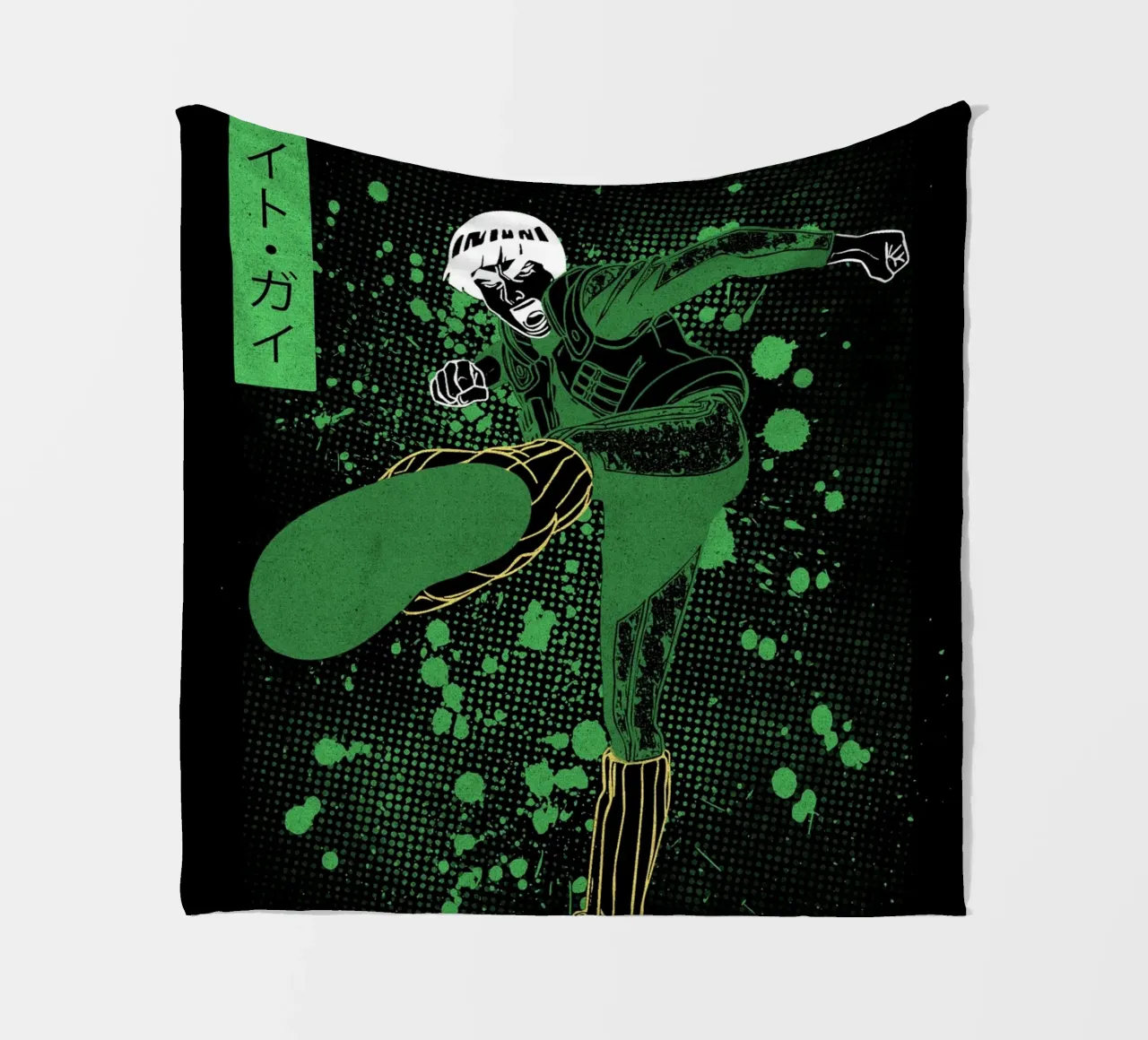 Might Guy coperta in pile da Neonartstudio