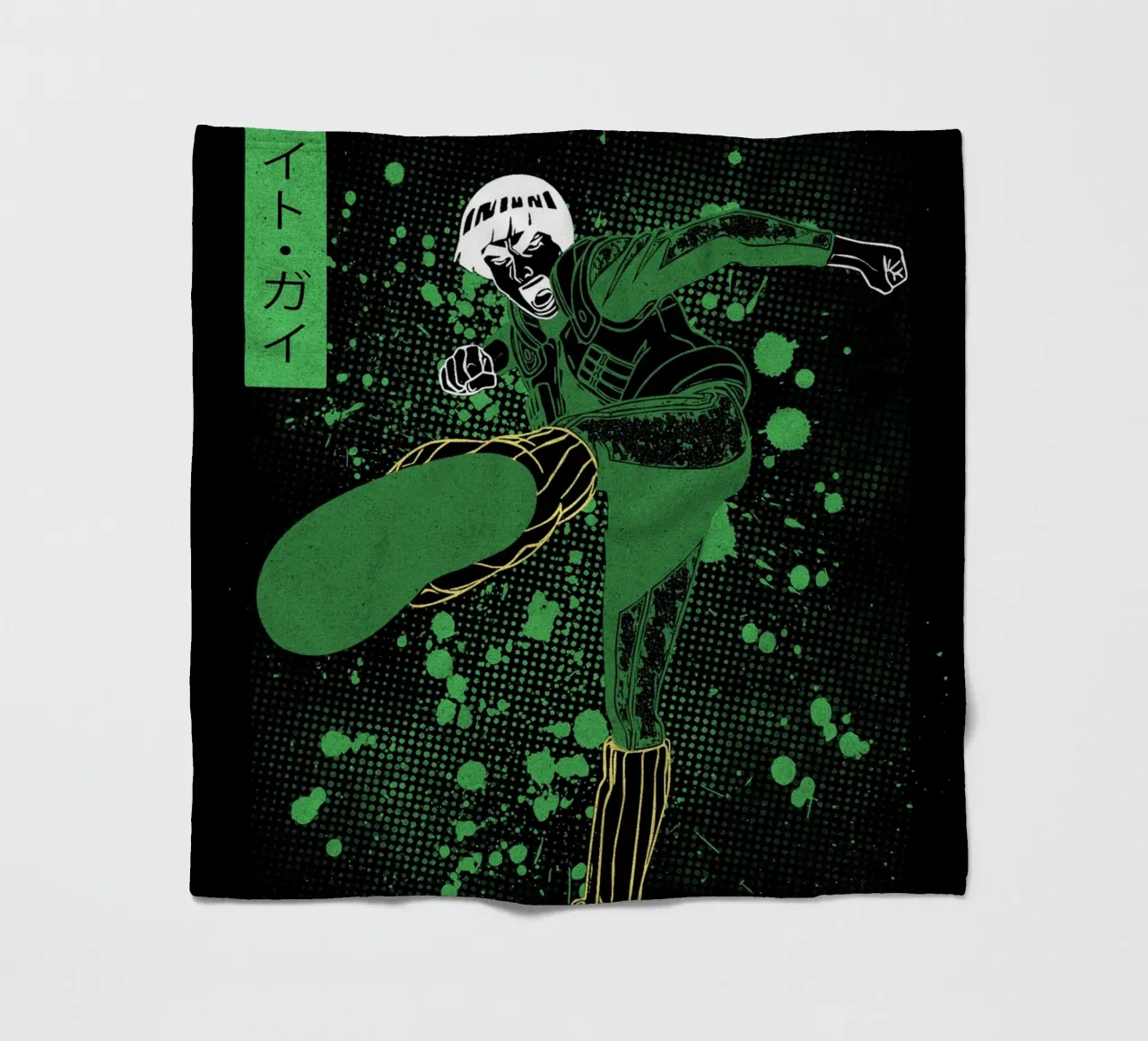 Might Guy coperta in pile da Neonartstudio