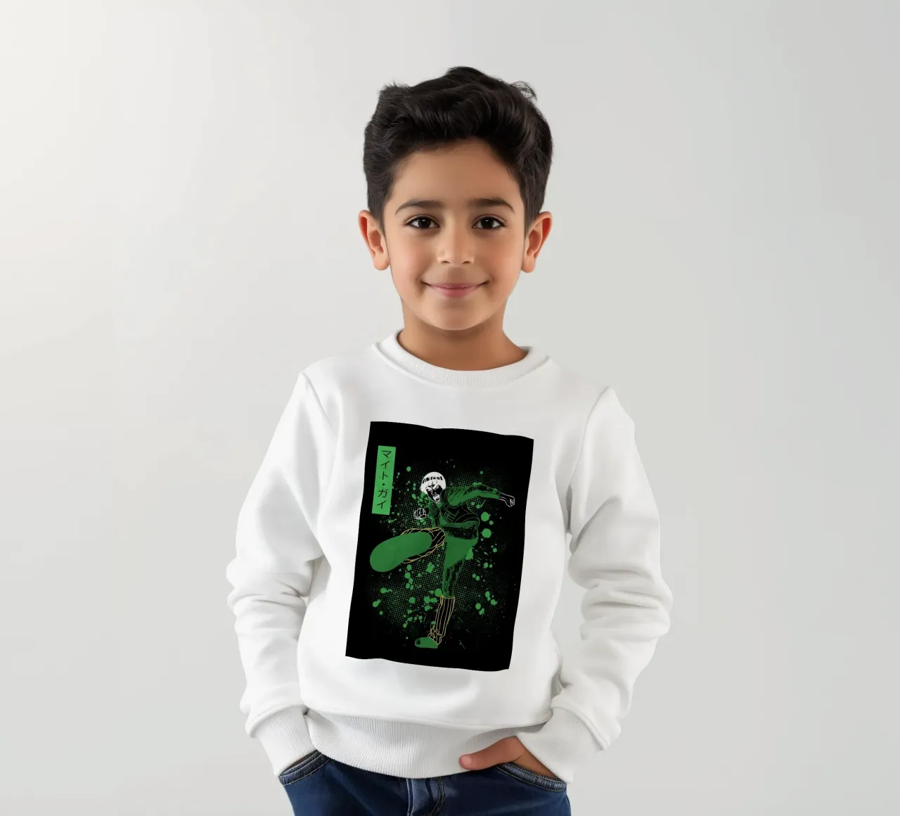 Might Guy felpa bambino da Neonartstudio