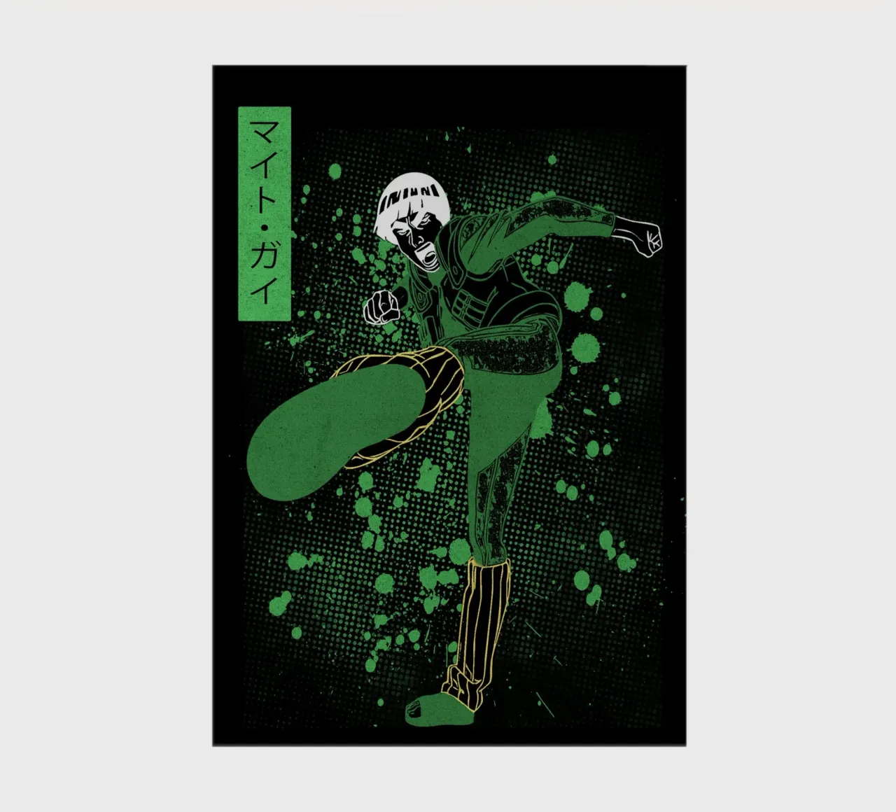 Might Guy notebook by Neonartstudio