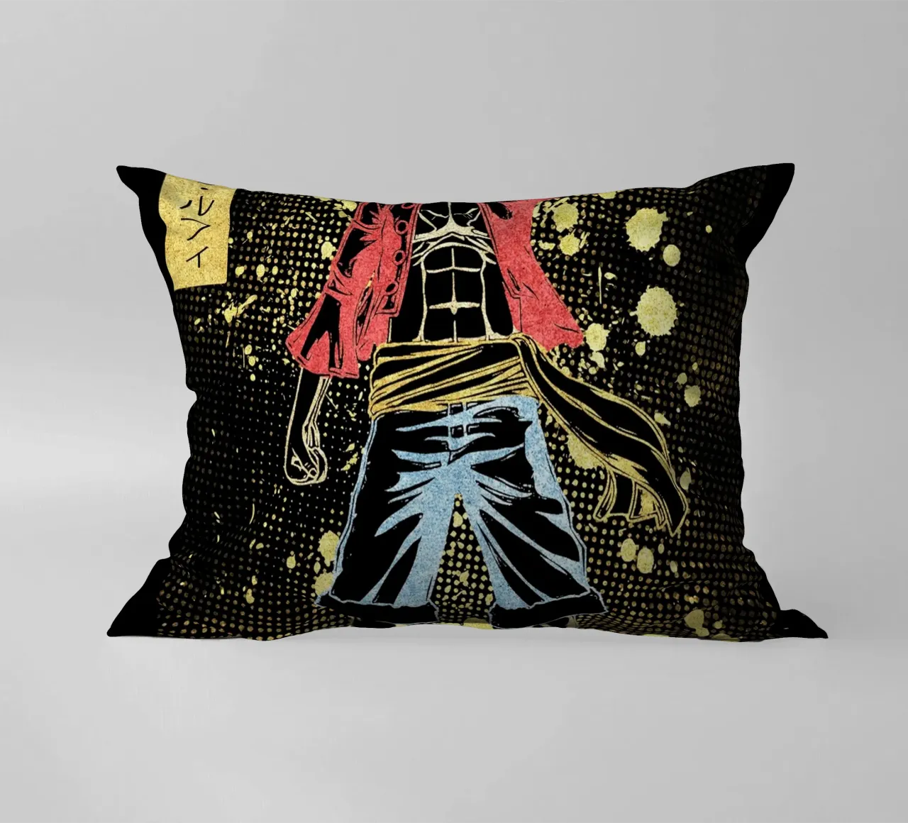 Monkey D. Luffy cuscino da Neonartstudio