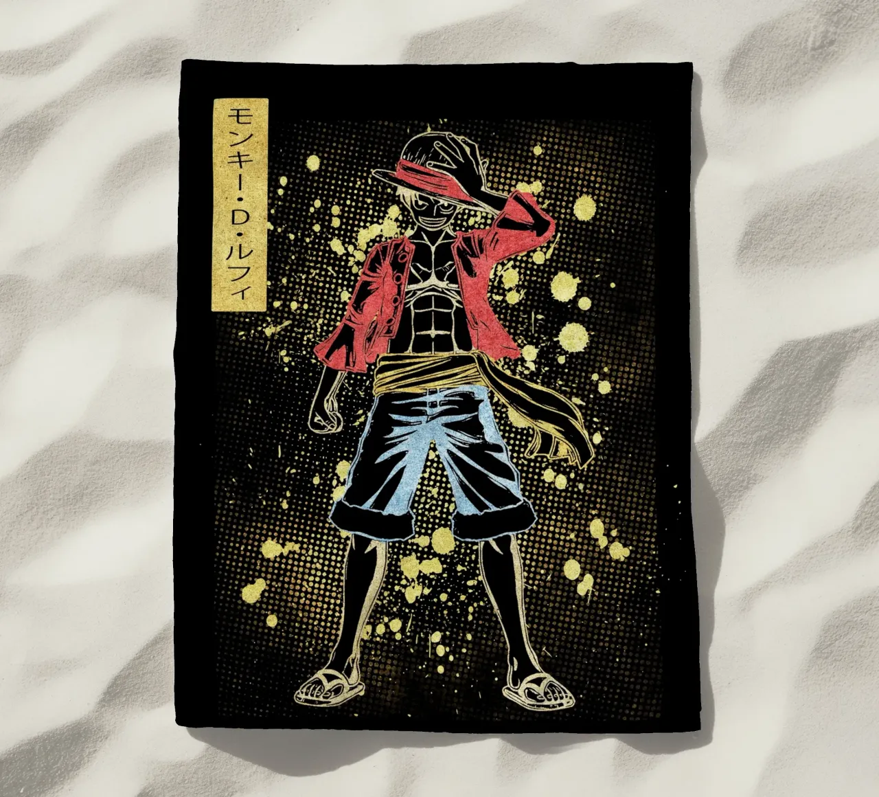 Monkey D. Luffy telo mare da Neonartstudio