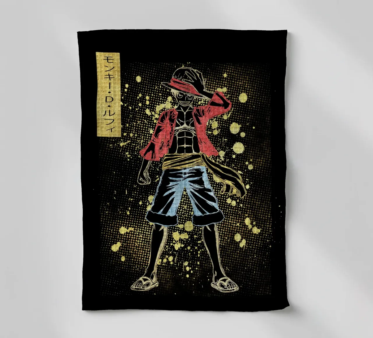 Monkey D. Luffy canovaccio da cucina da Neonartstudio