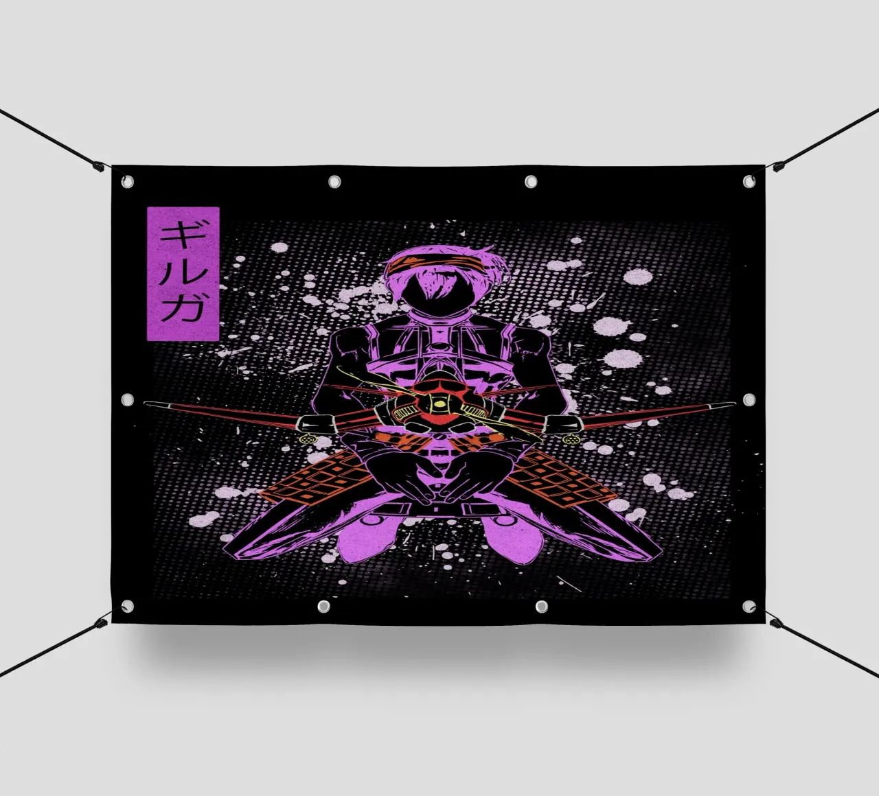 Narancia Ghirga jojo telo in pvc da Neonartstudio