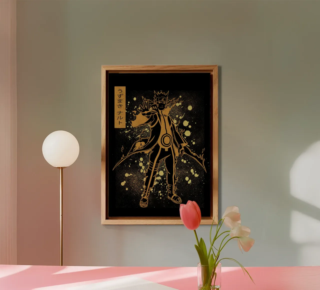 Naruto Uzumaki pannello forex da Neonartstudio