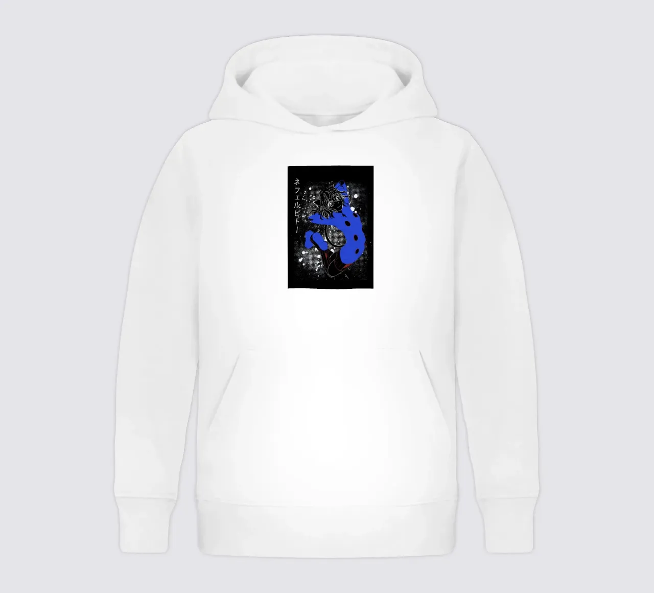 Neferpitou felpa bambino con cappuccio da Neonartstudio