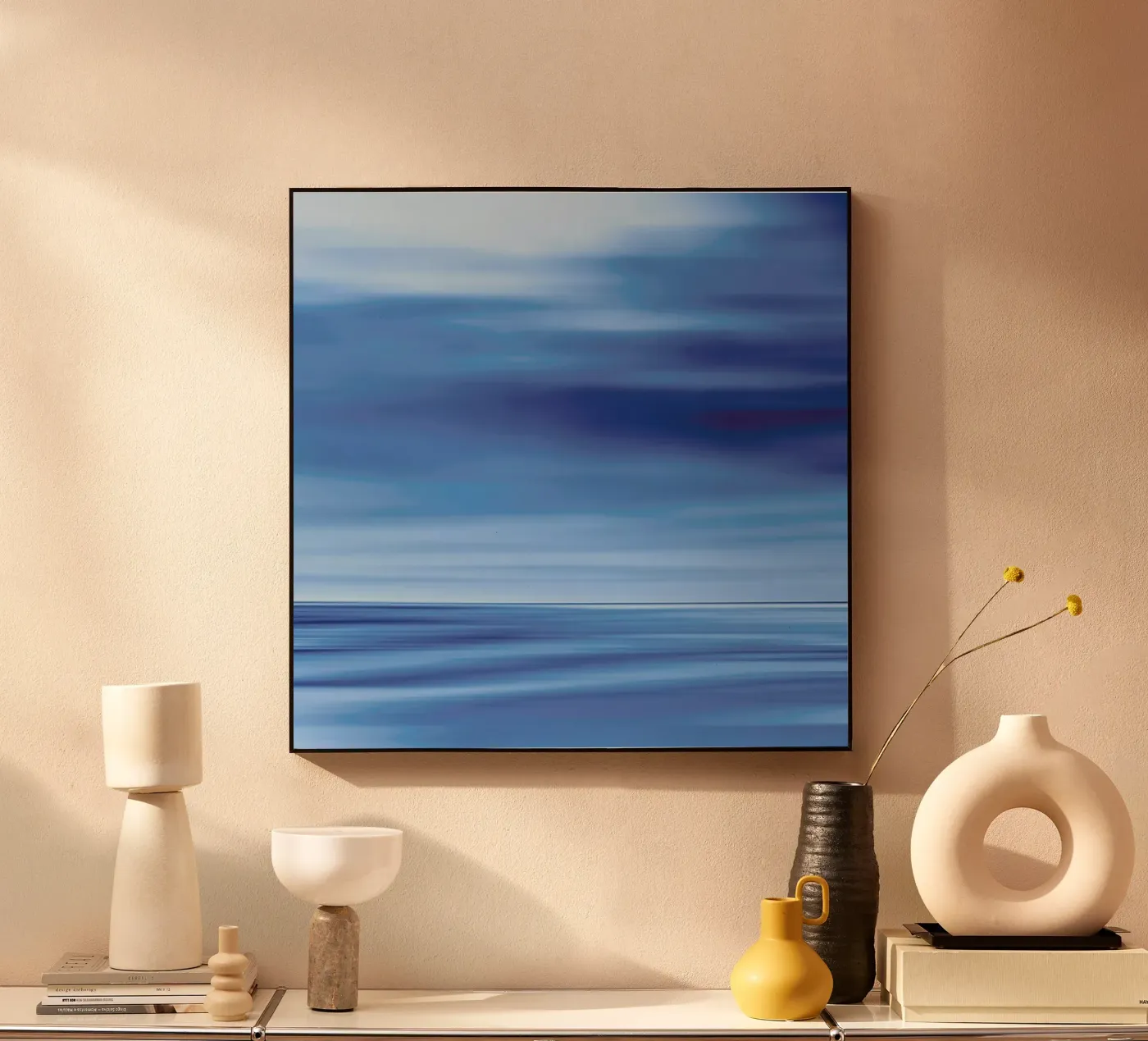 Seascape Blue Dune plexiglass da Steffi Photographer