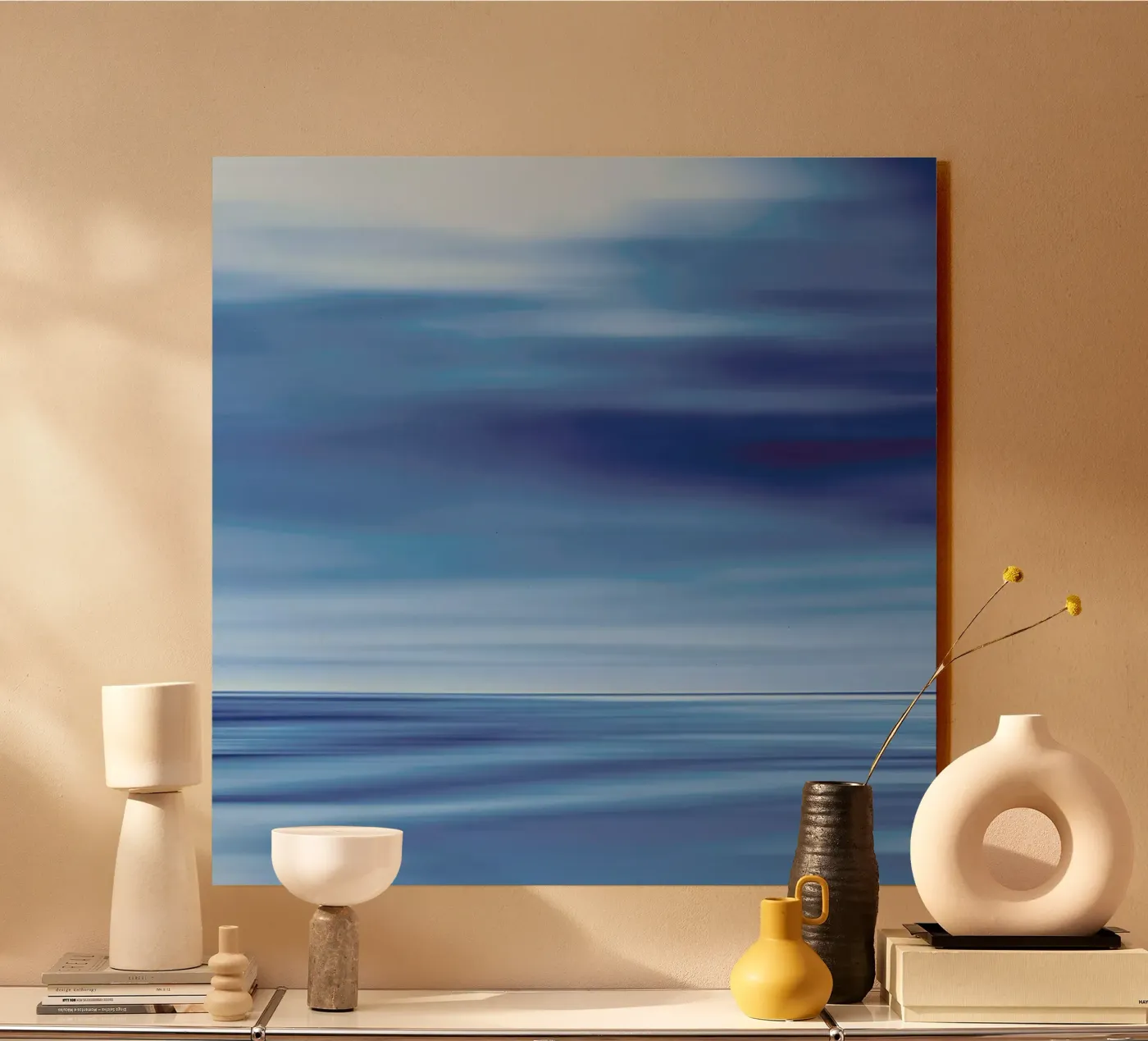 Seascape Blue Dune plexiglass da Steffi Photographer