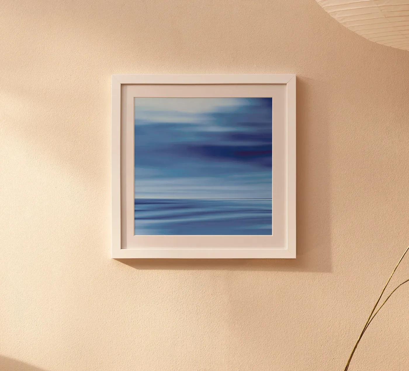 Seascape Blue Dune poster da Steffi Photographer