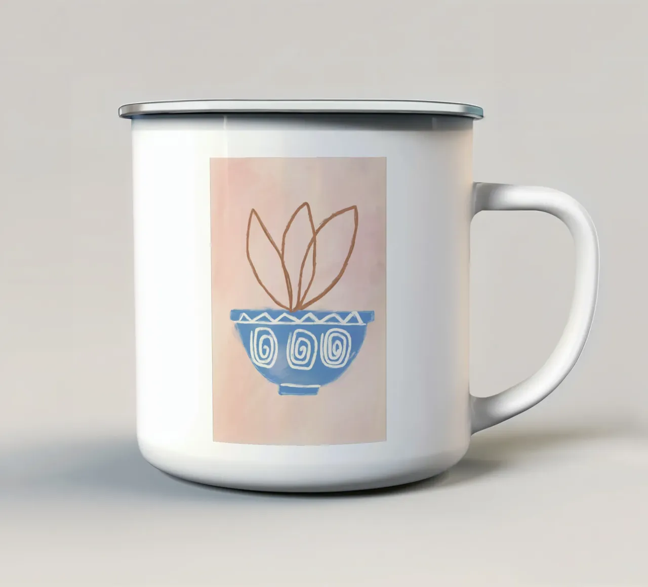 Vie Simple No 114 tazza in smalto da treechild