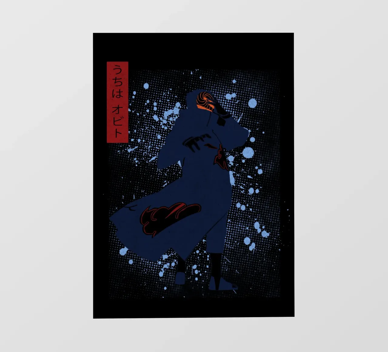 Obito Uchiha naruto pellicola backlit da Neonartstudio