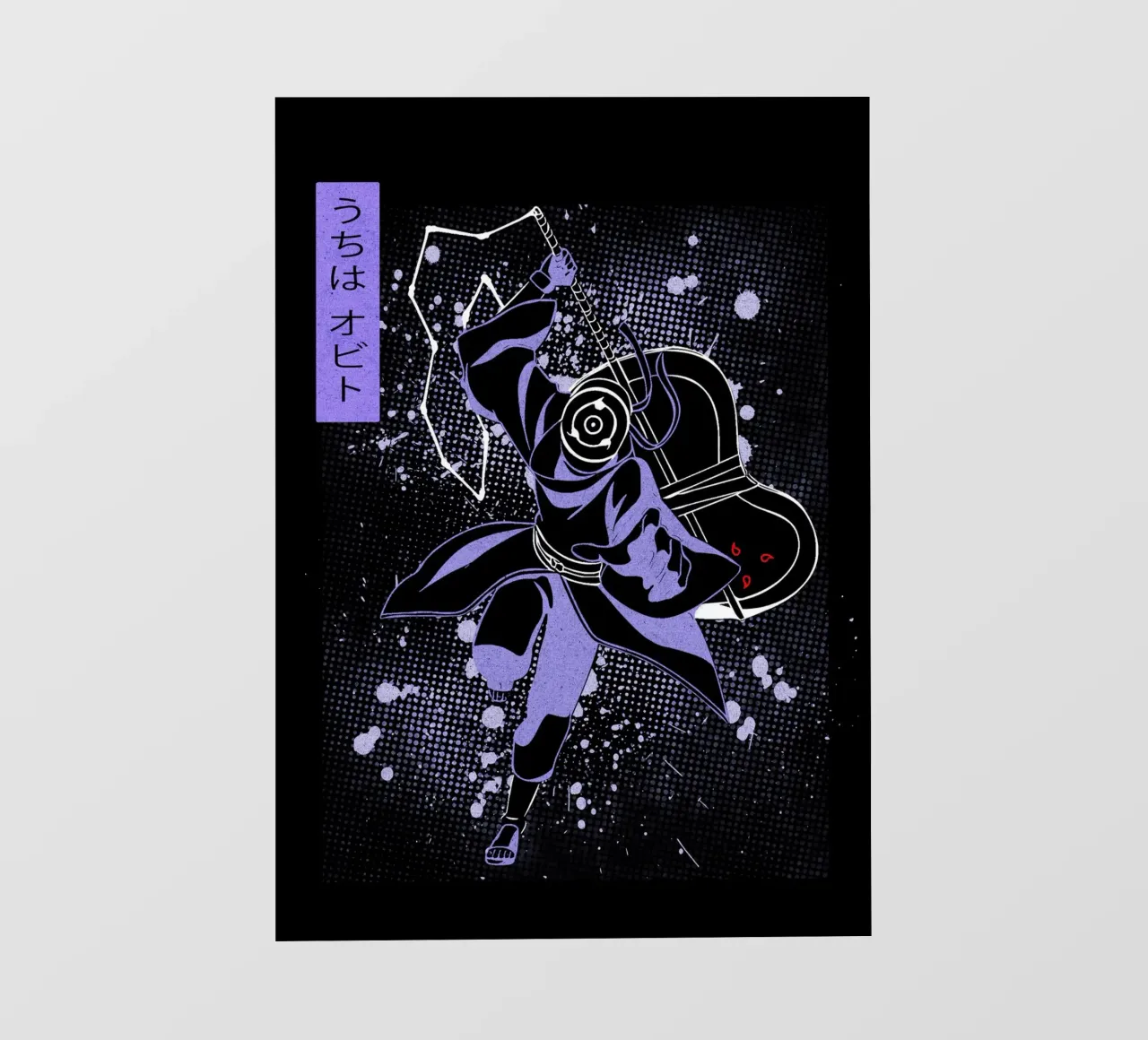 Obito Uchiha telo in pvc da Neonartstudio