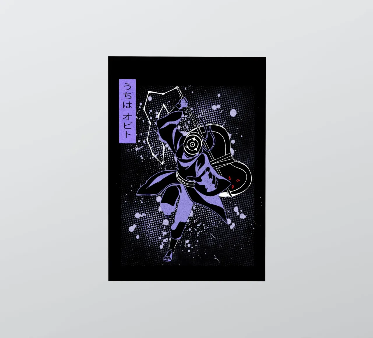 Obito Uchiha sticker van Neonartstudio