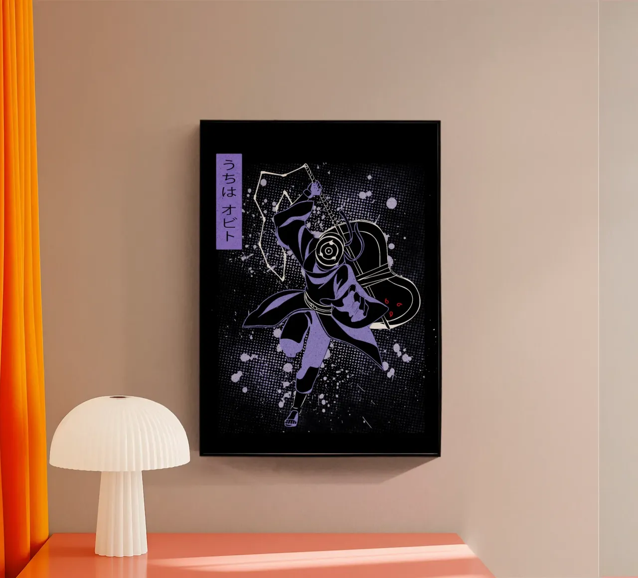 Obito Uchiha acryl van Neonartstudio