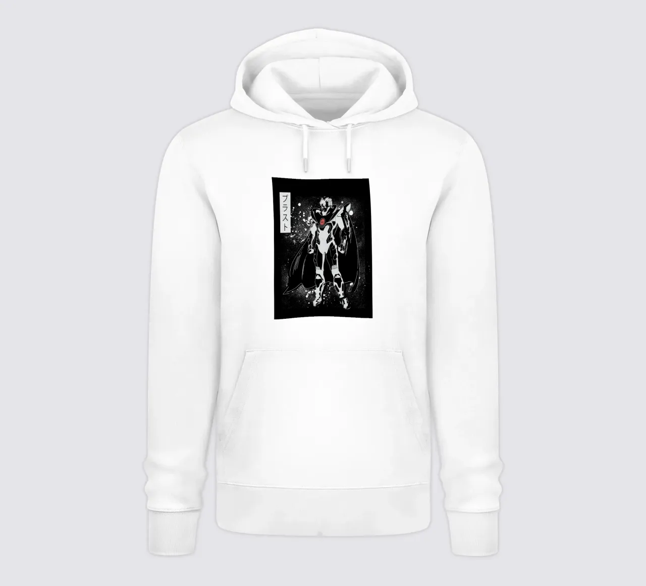 One-Punch Man Blast felpa con cappuccio da Neonartstudio