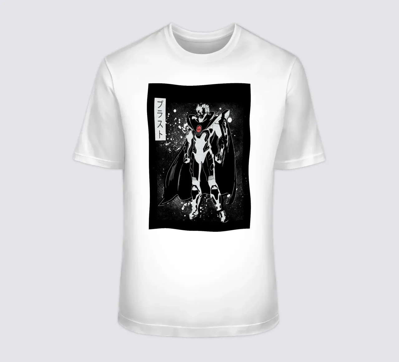 One-Punch Man Blast t-shirt da Neonartstudio
