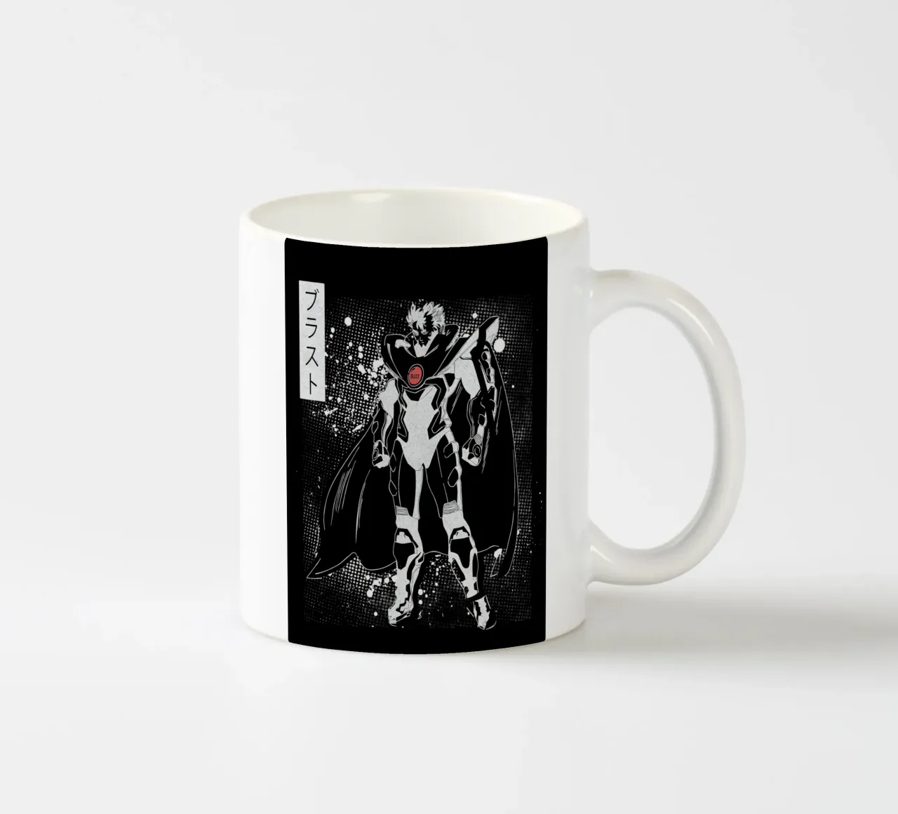One-Punch Man Blast tazza in ceramica da Neonartstudio
