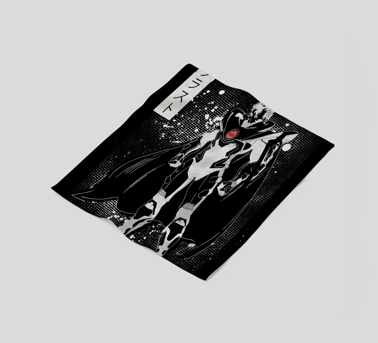 One-Punch Man Blast coperta in pile da Neonartstudio