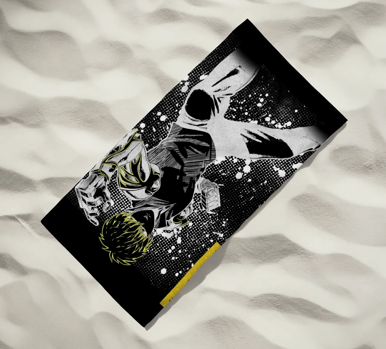 One-Punch Man Genos telo mare da Neonartstudio