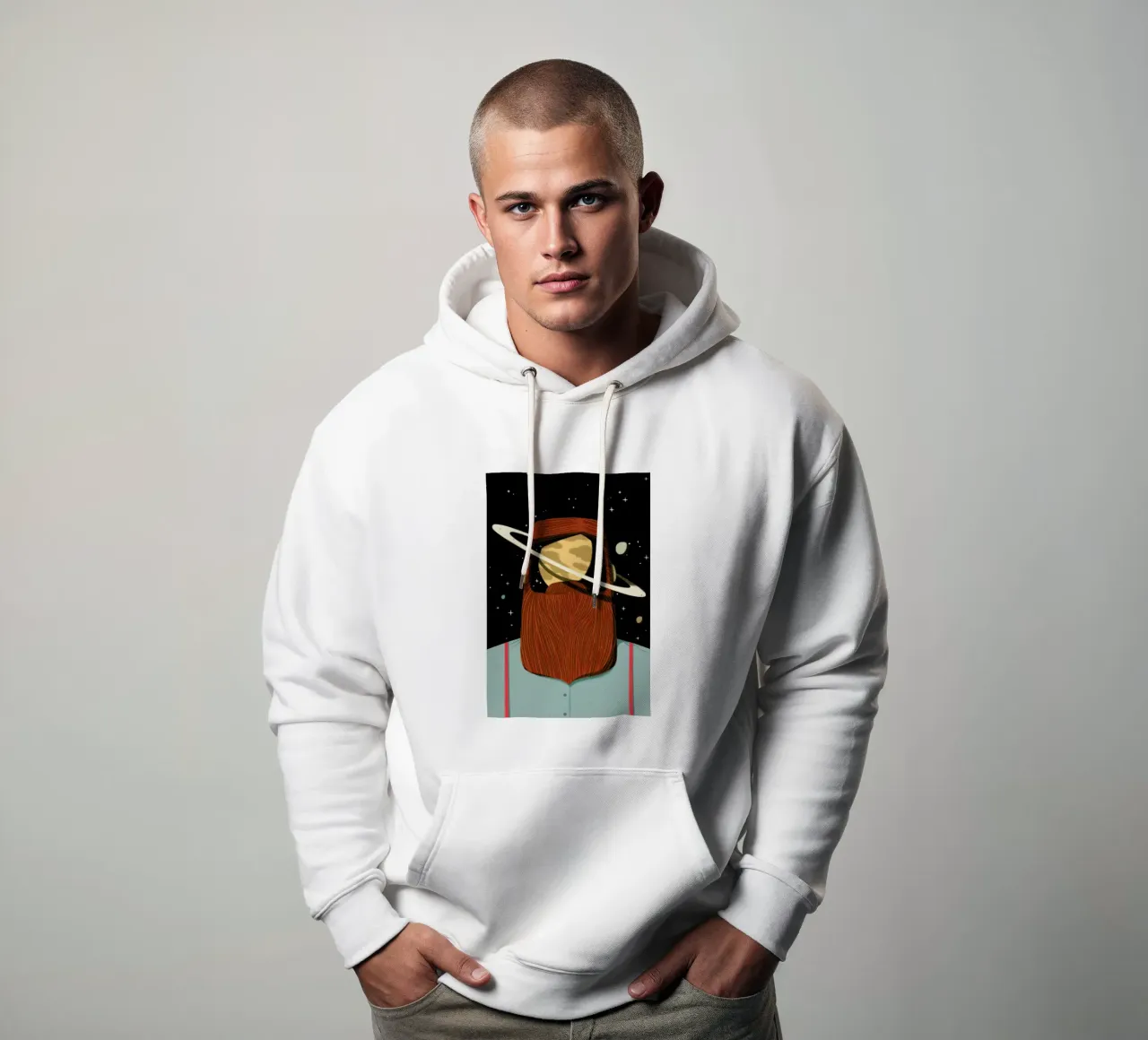 Your Planet felpa con cappuccio da Caio Beltrão