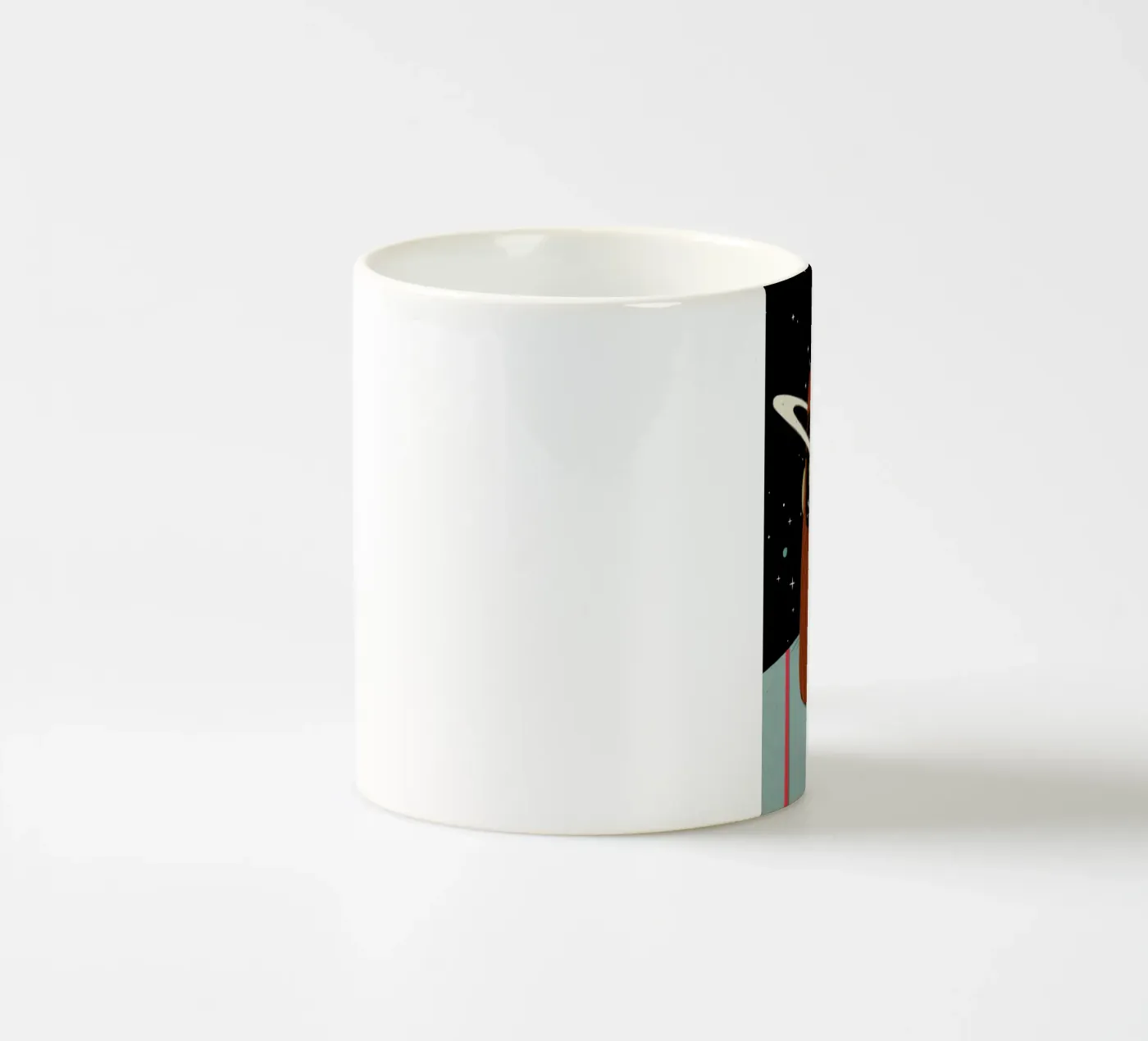 Your Planet ceramic mug by Caio Beltrão