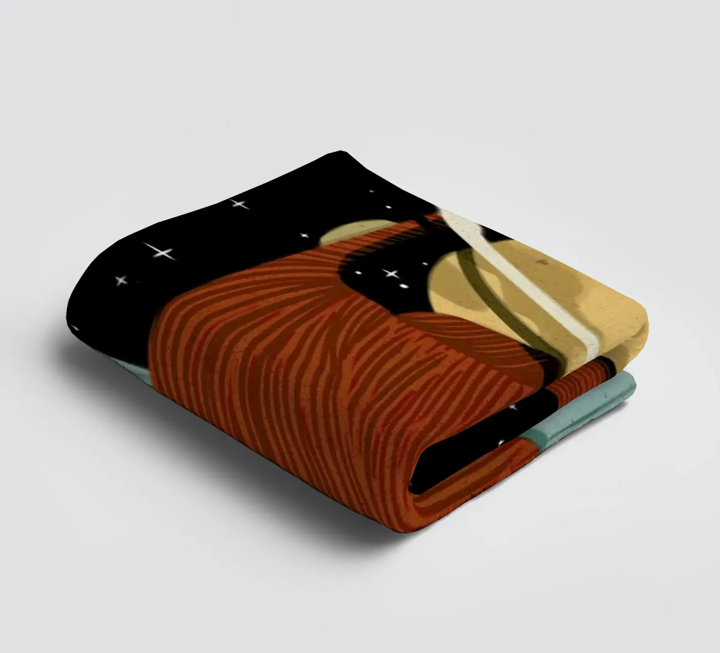 Your Planet towel by Caio Beltrão