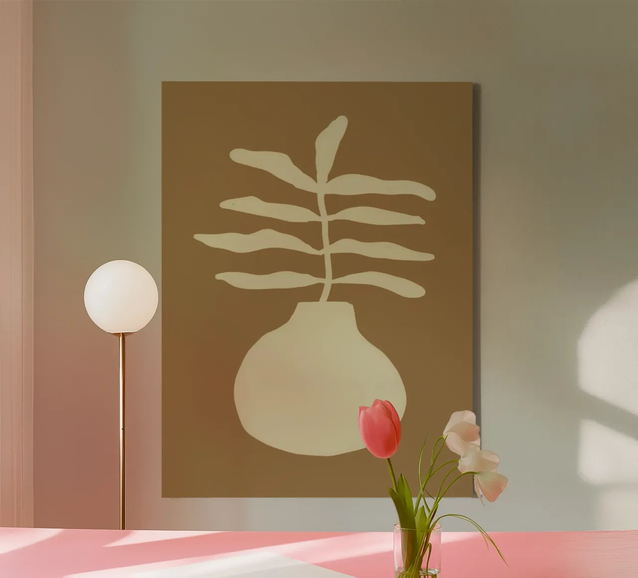 Vie Simple No 115 tela con Cornice a cassetta da treechild