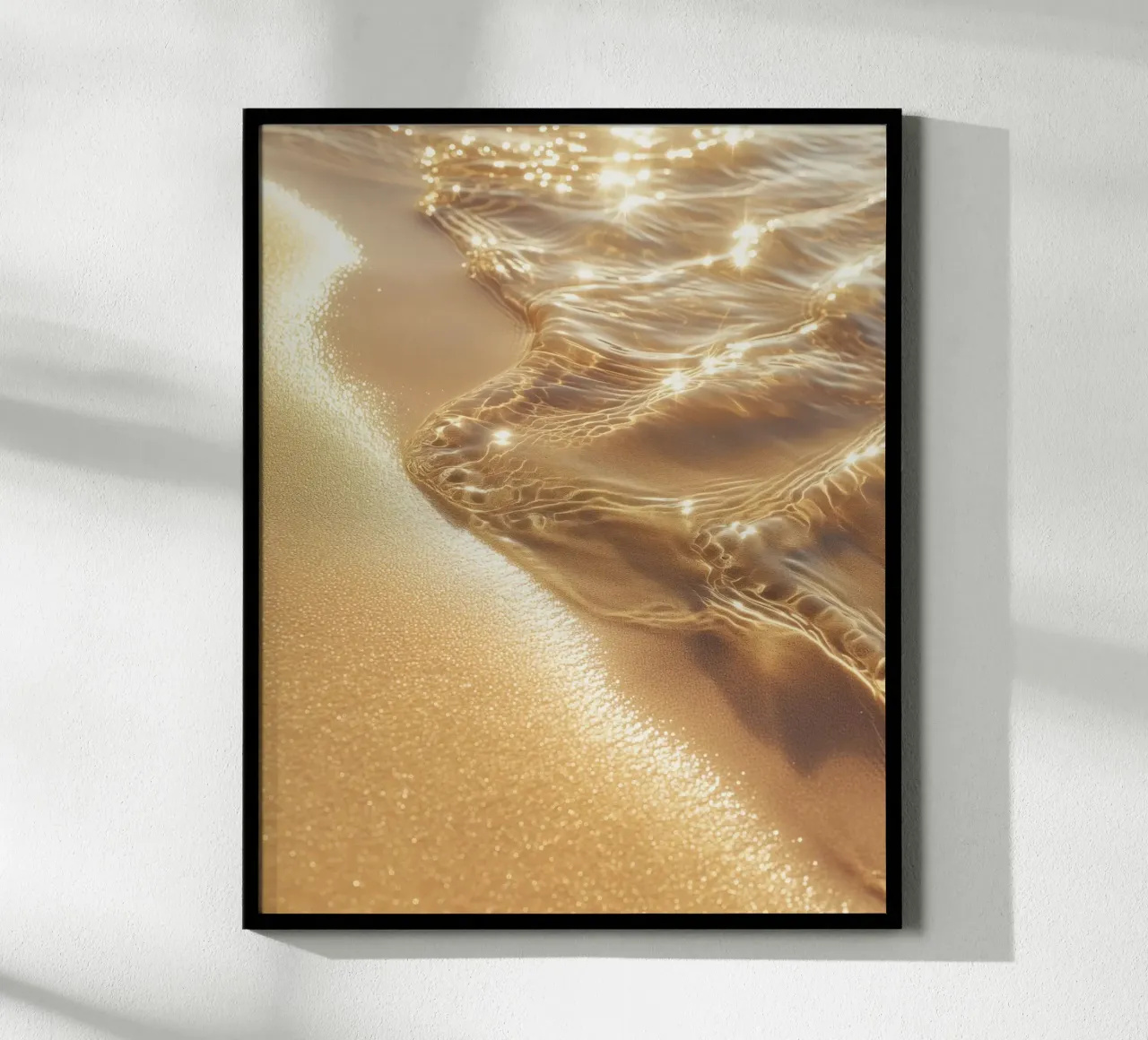 Boho Spiaggia dorata Sole e sabbia Chakra solare della fortuna carta hahnemühle da Gentle Echoes Art