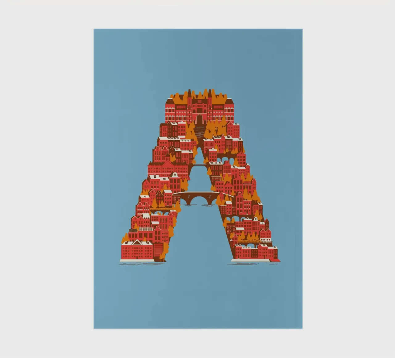 A for Amsterdam notebook by La Come Di