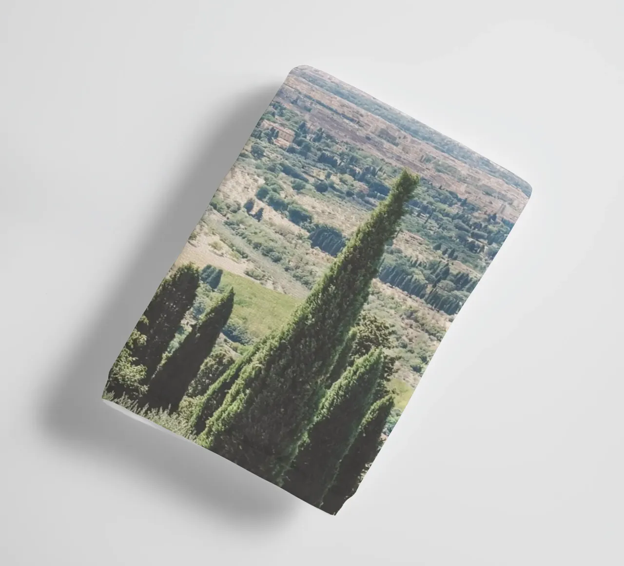 Florence, Italie I Vue skyline sur la campagne de Toscane serviette de bain de Julie Travel Photography