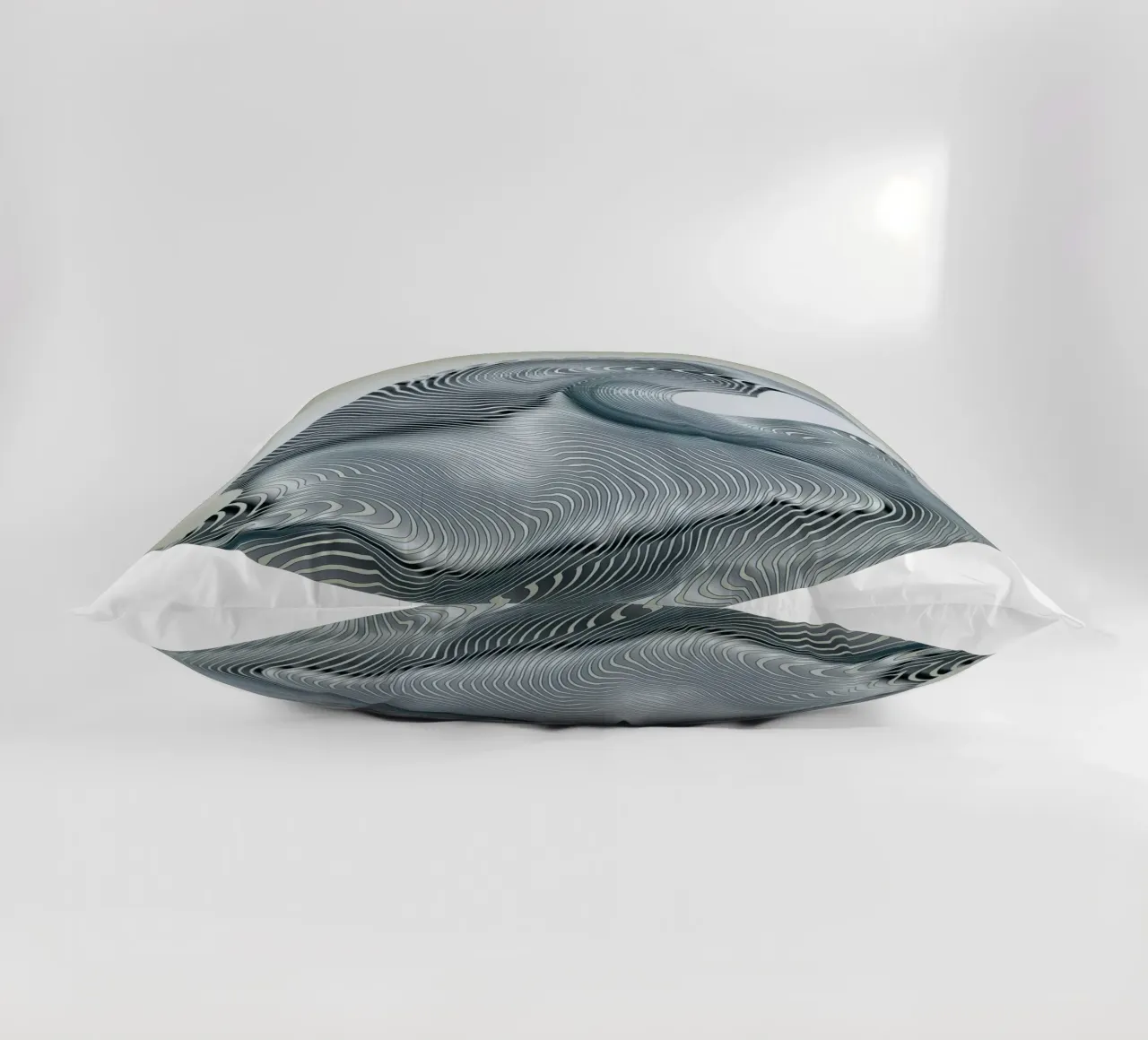 Silver Wave cuscino da Angelo Cerantola