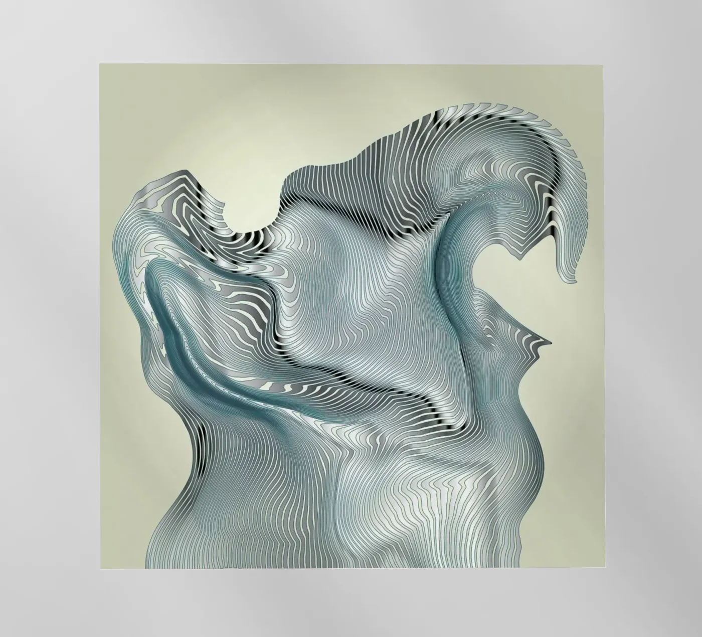 Silver Wave pellicola backlit da Angelo Cerantola