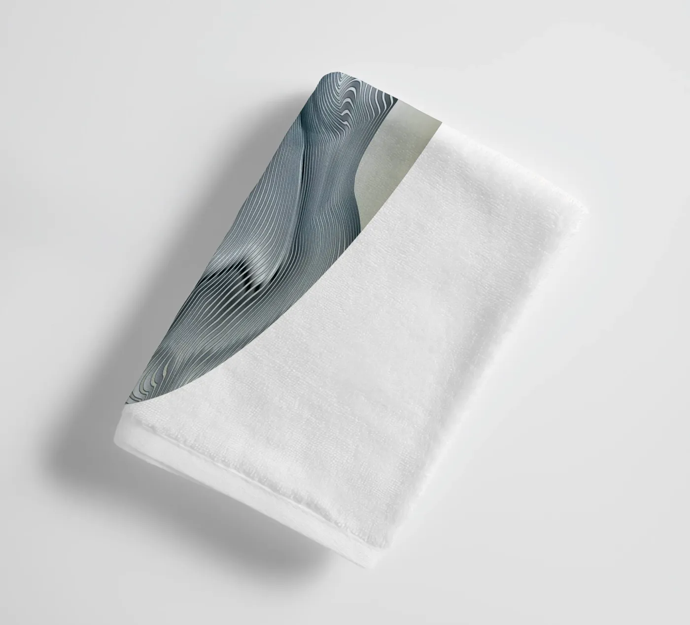 Silver Wave Handtuch von Angelo Cerantola