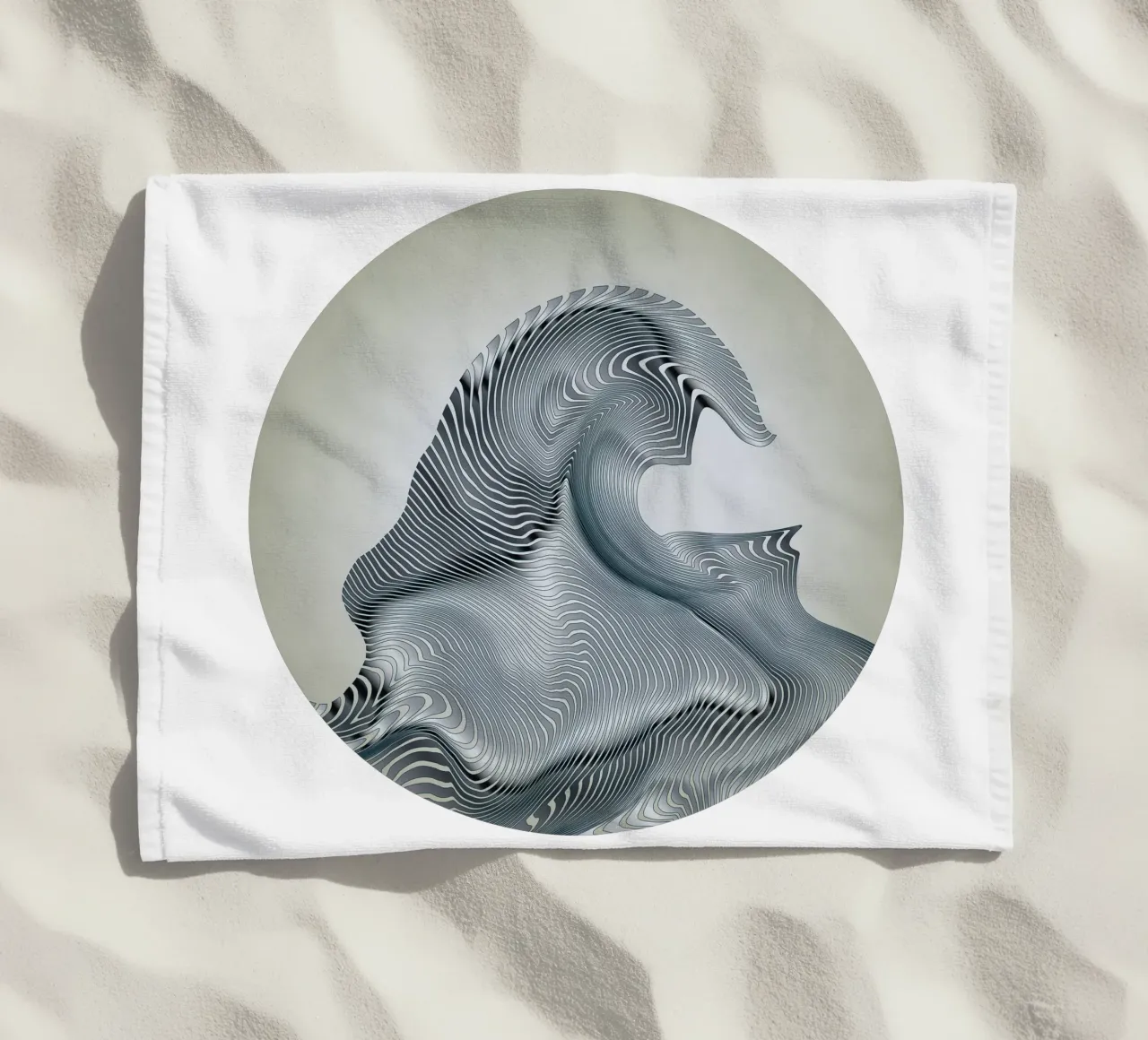 Silver Wave telo mare da Angelo Cerantola