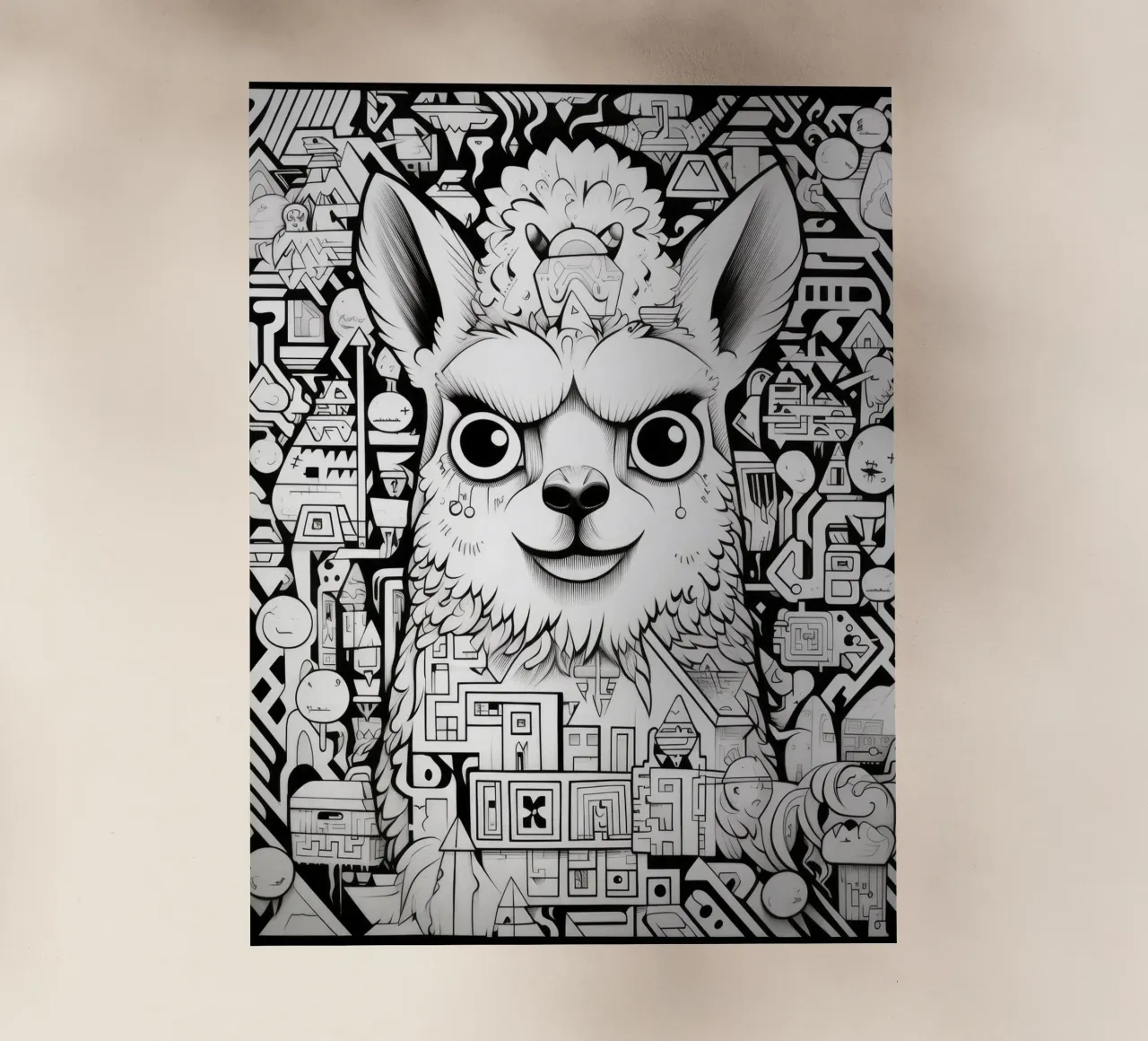 animali graffiti pellicola backlit da Art Digital Visuel