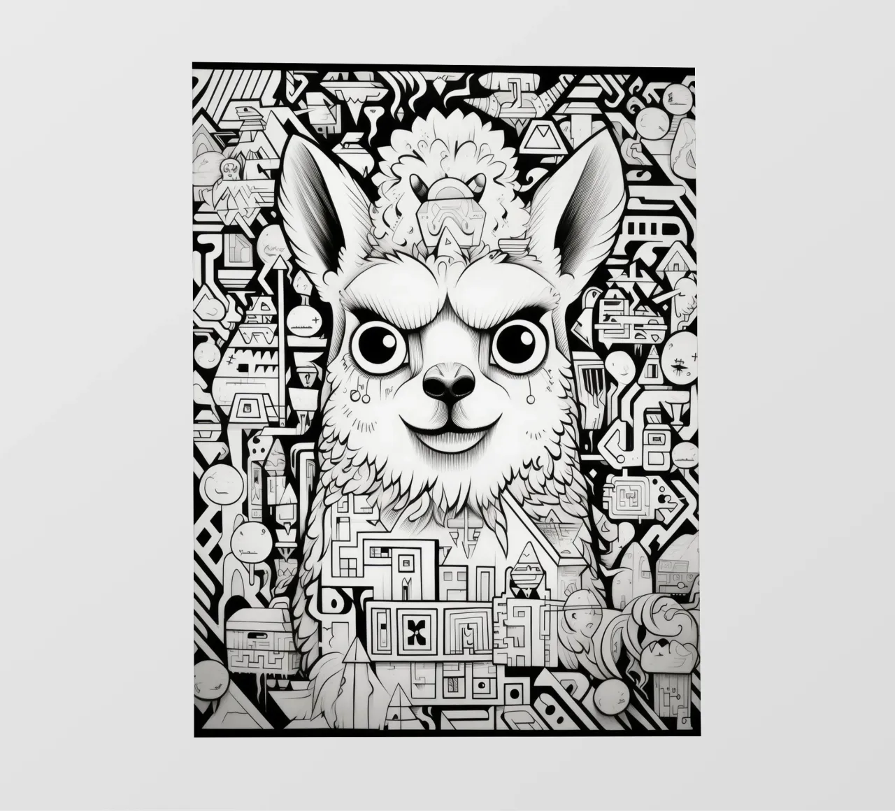 animali graffiti pellicola backlit da Art Digital Visuel