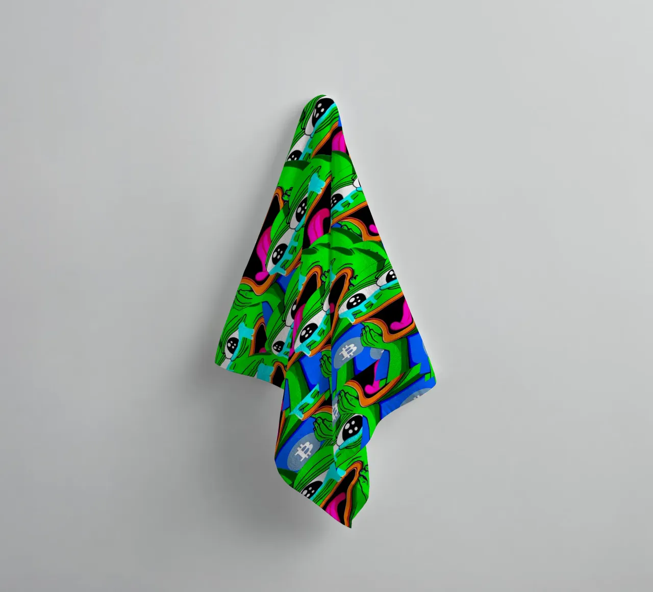 TearsOfJoy_BTC asciugamano da bagno da Crypto_Jungle