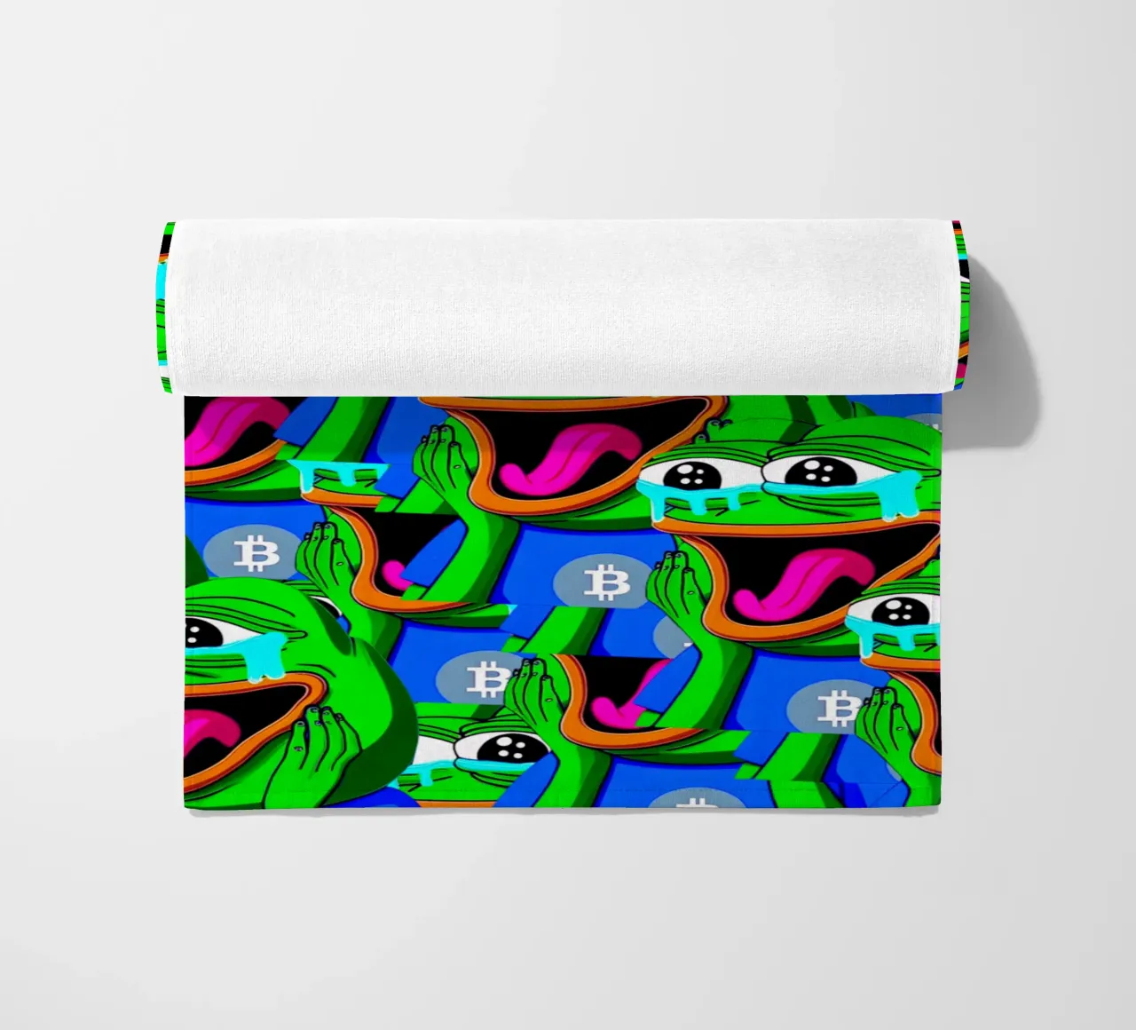 TearsOfJoy_BTC strandhanddoek van Crypto_Jungle