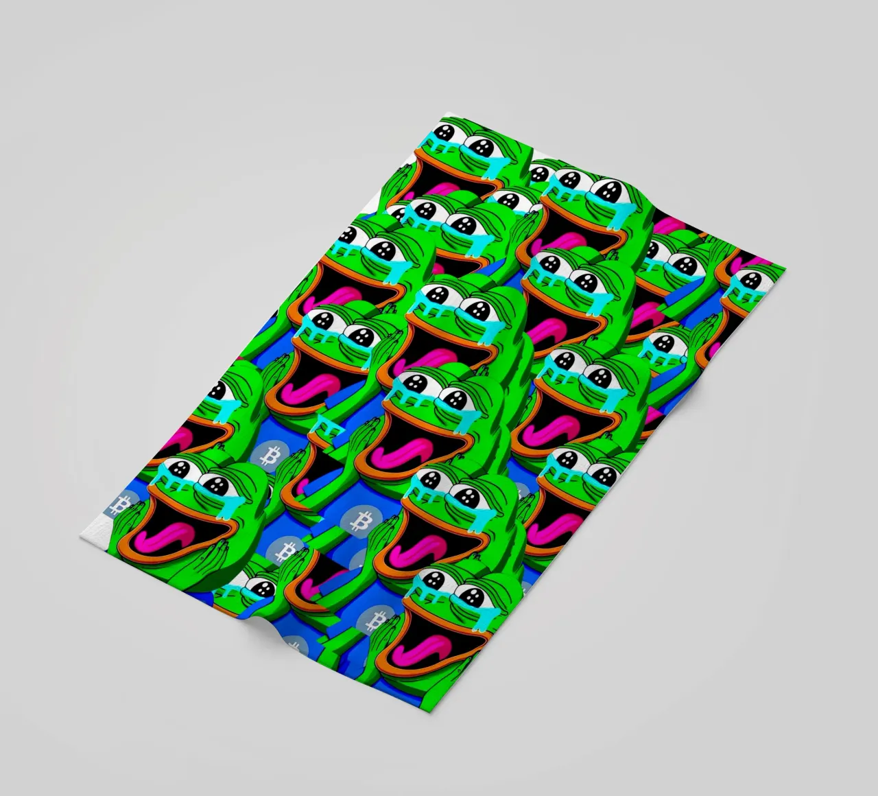 TearsOfJoy_BTC strandhanddoek van Crypto_Jungle