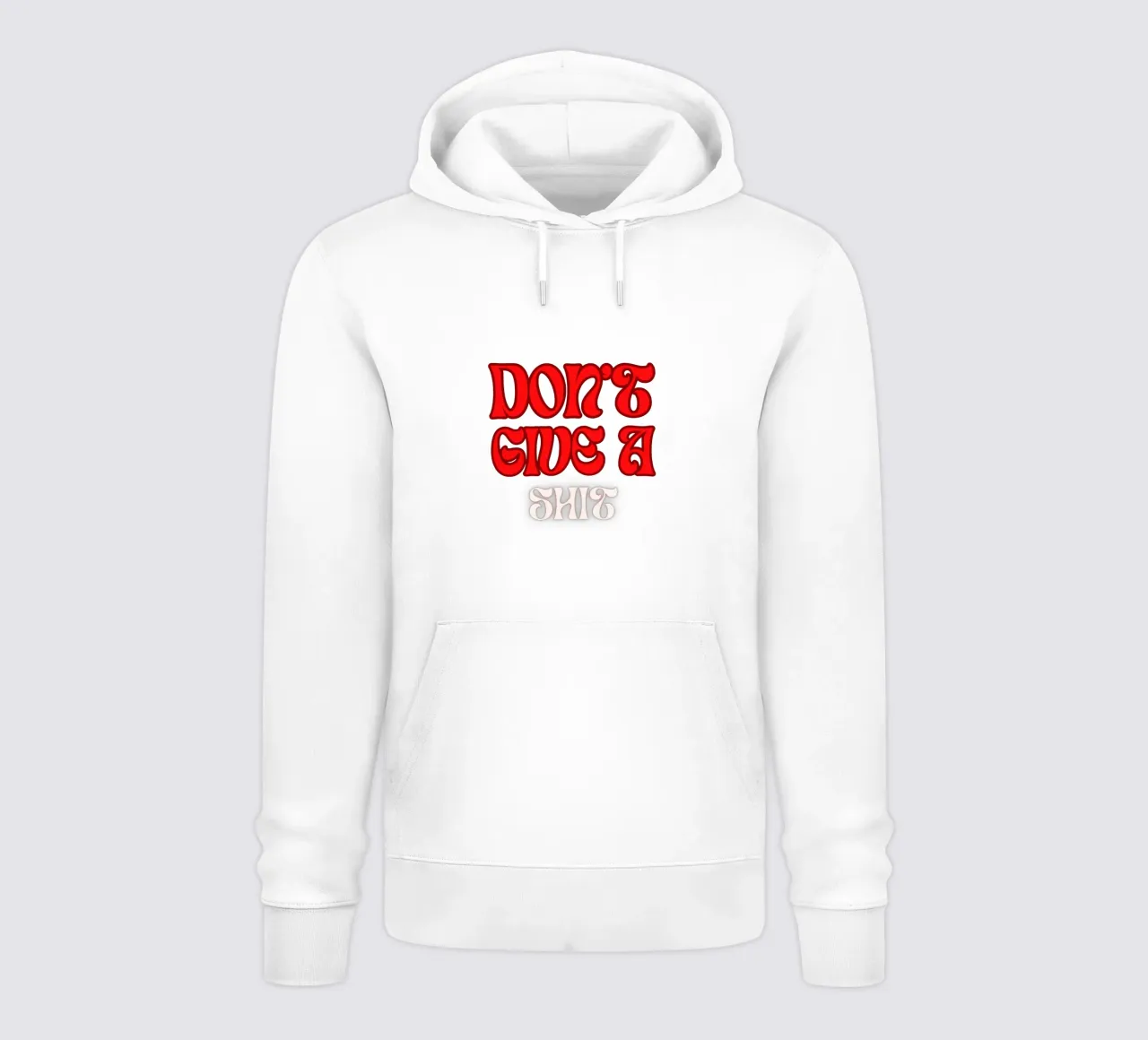 Don't_give_a... you know what felpa con cappuccio da Crypto_Jungle